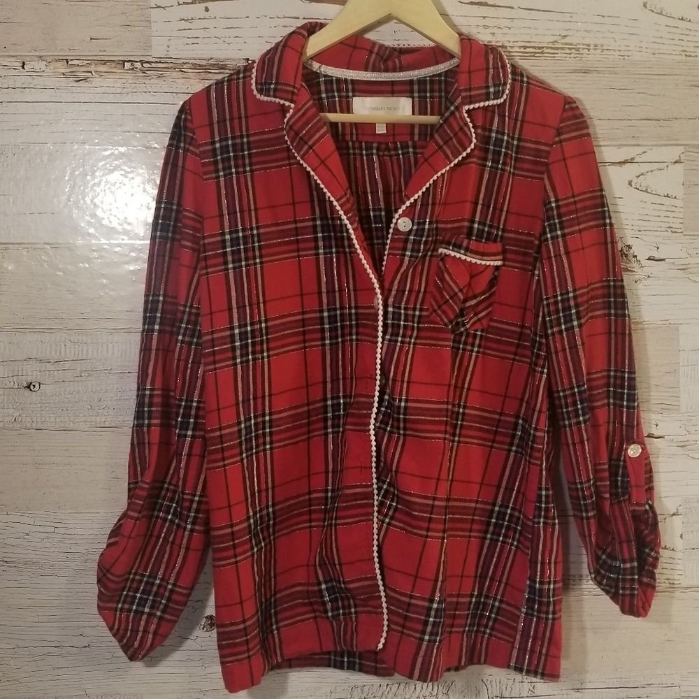 Victoria's Secret button‎ down pajama top